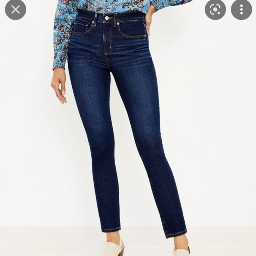 Ann Taylor LOFT modern skinny jeans size 29 PETITE